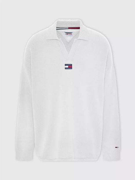 Свитер мужской Tommy Hilfiger поло 1159825448 (Молочный M)