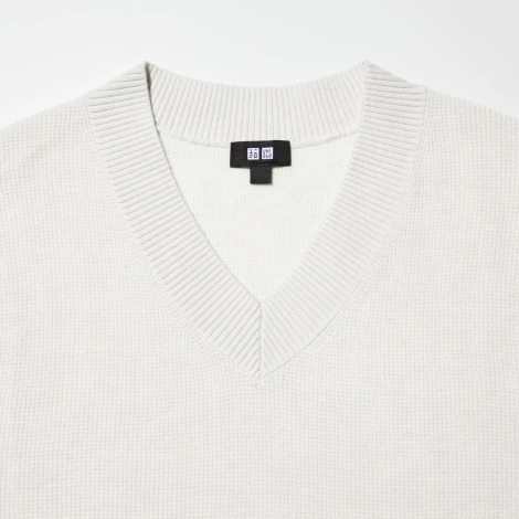 Вязаный свитер UNIQLO 1159834870 (Серый 3XL)