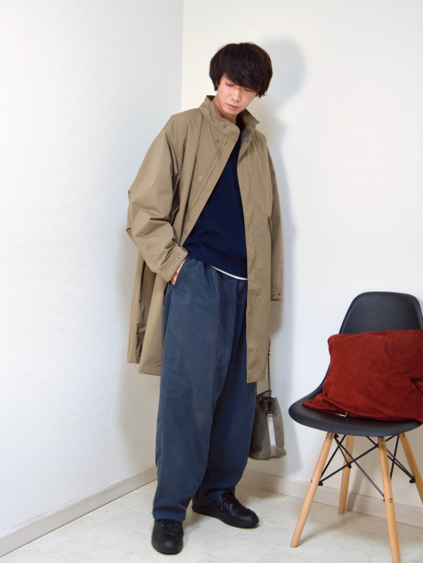 Вязаный свитер UNIQLO 1159834871 (Синий 3XL)