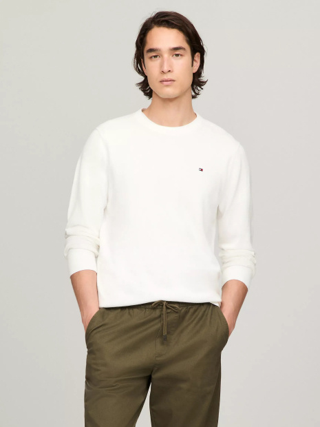 Свитер мужской Tommy Hilfiger джемпер 1159835586 (Белый XL)