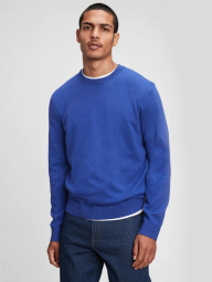 Мужской свитер GAP с круглым вырезом 1159762522 (Синий, M)
