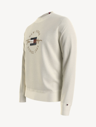 Мужской свитер Tommy Hilfiger с логотипом 1159777553 (Белый, XXL)