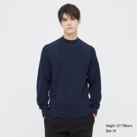 Вязаный свитер UNIQLO кофта 1159782676 (Синий, 3XL)