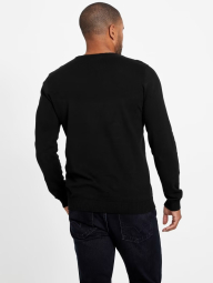 Мужской мягкий свитер GUESS с логотипом 1159782891 (Черный, L)