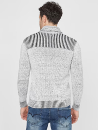 Мужской свитер GUESS на молнии 1159782898 (Серый, M)