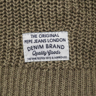 Мужской вязаный свитер Pepe Jeans London 1159786472 (Зеленый, XL)