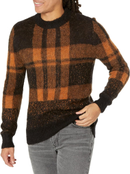 Мужской мягкий свитер GUESS 1159789579 (Коричневый, L)