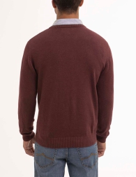 Мужской свитер U.S. Polo Assn 1159798941 (Бордовый, L)