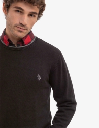 Мужской свитер U.S. Polo Assn 1159800411 (Черный, L)