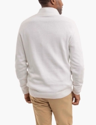 Мужской свитер U.S. Polo Assn с молнией 1159807106 (Белый, XXL)