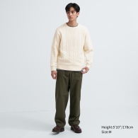 Мягкий свитер UNIQLO 1159801190 (Молочный, S)