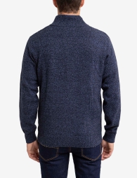 Чоловічий светр U.S. Polo Assn на блискавці 1159801381 (Білий/синій, L)