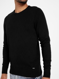 Мужской свитер GUESS 1159801464 (Черный, XXL)