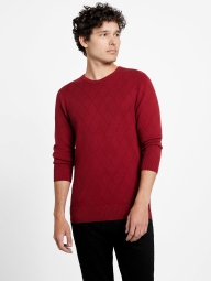 Мужской свитер GUESS 1159801467 (Красный, S)