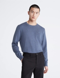 Чоловічий светр Calvin Klein 1159809353 (Білий/синій, XXL)