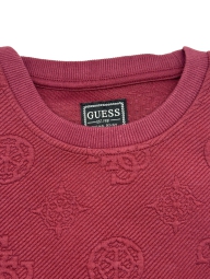 Мужской свитер GUESS с принтом 1159811059 (Красный, M)