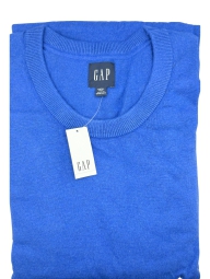 Мужской свитер GAP с круглым вырезом 1159812939 (Синий, 3XL)