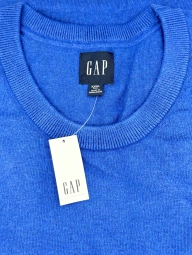 Мужской свитер GAP с круглым вырезом 1159812939 (Синий, 3XL)