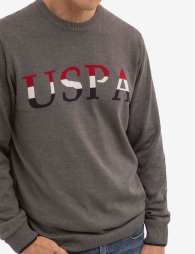 Мужской свитер U.S. Polo Assn 1159815909 (Серый M)