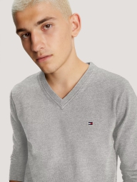 Свитер мужской Tommy Hilfiger пуловер 1159825190 (Серый XXL)