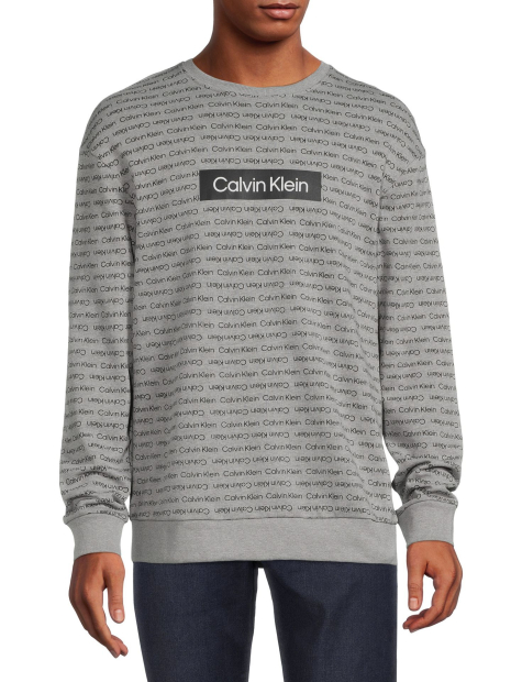 Чоловічий світшот Calvin Klein кофта з логотипом оригінал