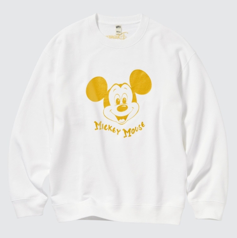 Світшот Mickey Shines UT UNIQLO 1159797400 (Білий, XS)