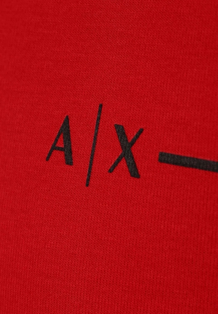 Чоловічий світшот Armani Exchange з логотипом 1159803525 (червоний, XS)