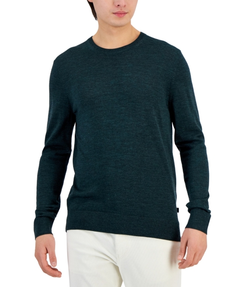 Мужской легкий шерстяной свитер Michael Kors 1159810354 (Зеленый, S)