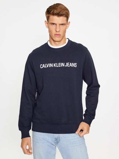 Мужской свитшот Calvin Klein кофта 1159812299 (Синий, M)