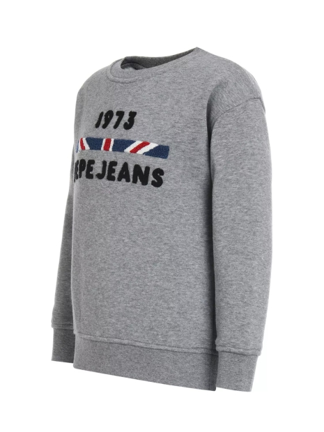 Мужской свитшот Pepe Jeans London на флисе 1159822220 (Серый L)