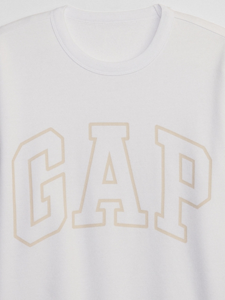 Свитшот мужской GAP с логотипом 1159822394 (Белый XL)