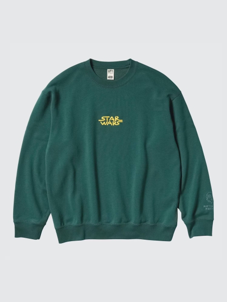 Стильний світшот Star Wars від UNIQLO та Yu Nagaba 1159822528 (Зелений M)