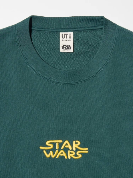Стильний світшот Star Wars від UNIQLO та Yu Nagaba 1159822528 (Зелений M)