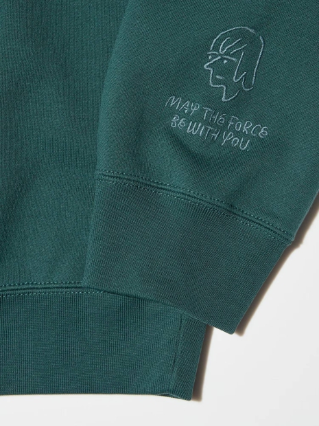 Стильний світшот Star Wars від UNIQLO та Yu Nagaba 1159822528 (Зелений M)