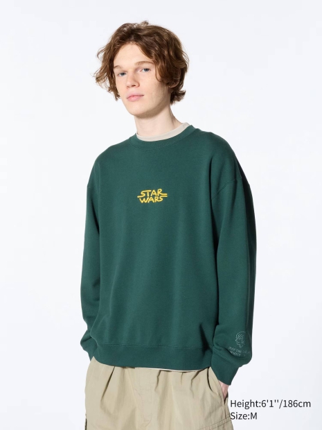 Стильний світшот Star Wars від UNIQLO та Yu Nagaba 1159822528 (Зелений M)