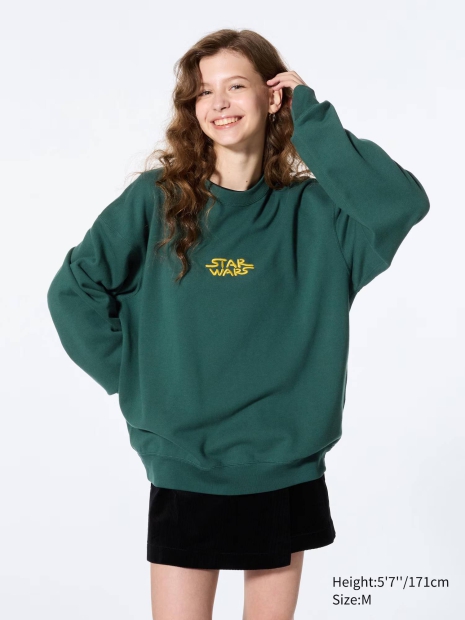 Стильний світшот Star Wars від UNIQLO та Yu Nagaba 1159822528 (Зелений M)