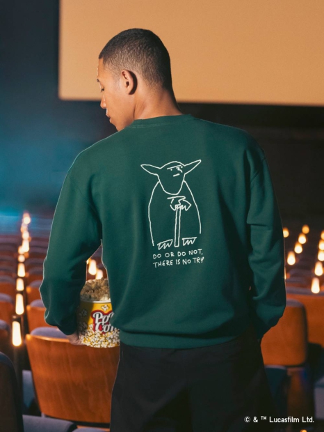 Стильний світшот Star Wars від UNIQLO та Yu Nagaba 1159822528 (Зелений M)