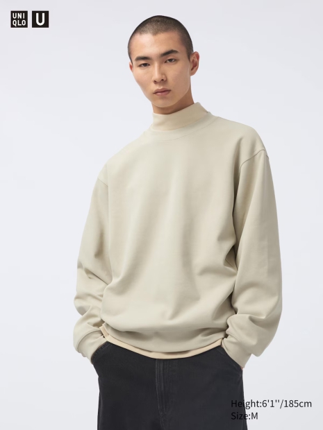 Світшот UNIQLO AIRism 1159824803 (Бежевий 3XL)