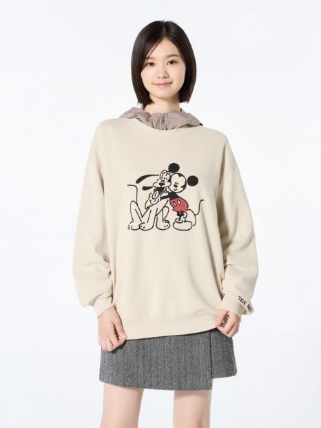 Свитшот Yu Nagaba UT UNIQLO 1159826872 (Бежевый S)
