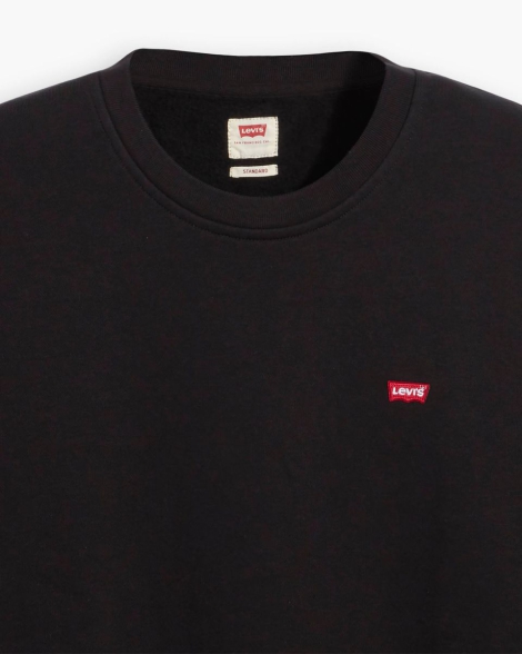 Чоловічий світшот Levi's на флісі 1159827939 (Чорний M)