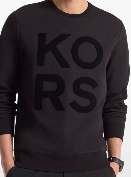 Чоловічий світшот Michael Kors з логотипом 1159830997 (Чорний L)