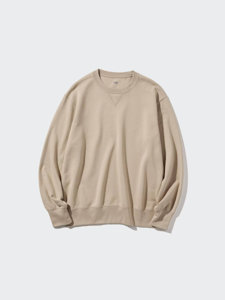 Чоловічий світшот UNIQLO 1159835165 (Бежевий XXL)