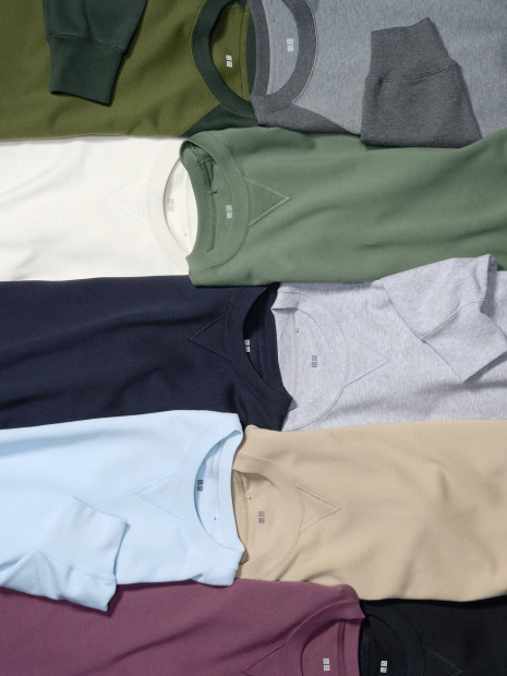 Чоловічий світшот UNIQLO 1159835165 (Бежевий XXL)