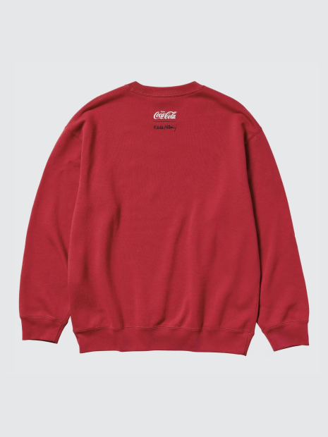 Світшот Keith Haring Coca-Cola UT UNIQLO з вишивкою 1159835535 (Червоний 3XL)