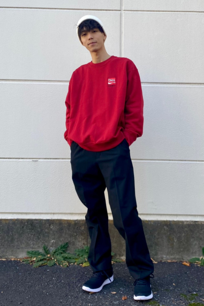 Світшот Keith Haring Coca-Cola UT UNIQLO з вишивкою 1159835535 (Червоний 3XL)