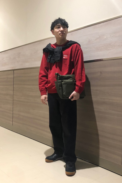 Світшот Keith Haring Coca-Cola UT UNIQLO з вишивкою 1159835535 (Червоний 3XL)