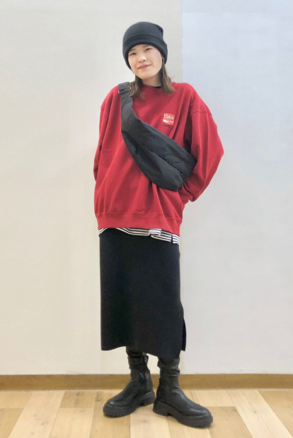 Світшот Keith Haring Coca-Cola UT UNIQLO з вишивкою 1159835535 (Червоний 3XL)