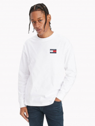 Свитшот мужской Tommy Hilfiger лонгслив 1159763712 (Белый, M)