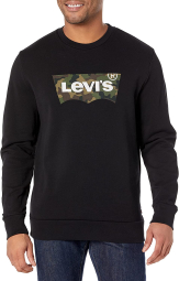 Свитшот Levi's мужская кофта 1159781507 (Черный, 3XL)