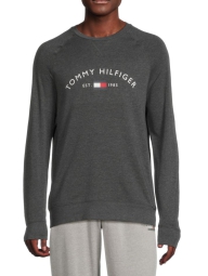 Свитшот мужской Tommy Hilfiger с логотипом 1159795914 (Серый, L)